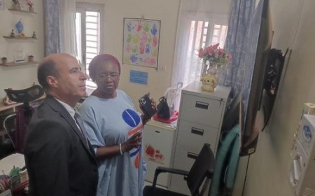Visite du Directeur Général de Moov au Centre APIEFEM-WILI