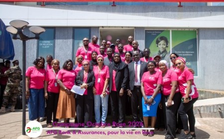 Octobre Rose : AFG Bank et AFG Assurances organisent une journée de dépistage gratuit pour les femmes