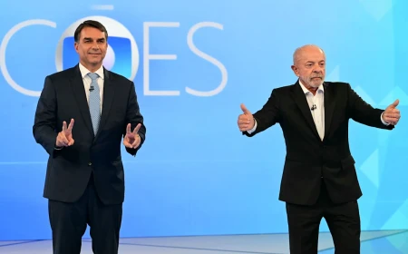 Présidentielle au Brésil: Flavio Bolsonaro et Lula donnés au coude à coude dans les derniers sondages avant le second tour