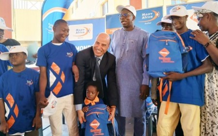 Pouponnière de Niamana : Moov Africa Malitel offre des kits scolaires aux enfants
