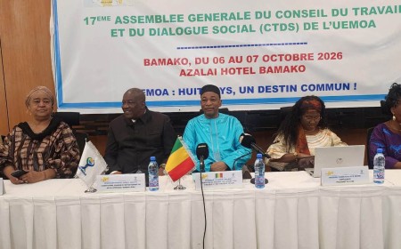 Dialogue social : Bamako accueille la 17e Assemblée générale du CTDS de l'UEMOA après plusieurs années d'absence