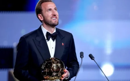 Harry Kane remporte le Ballon d’Or 2026