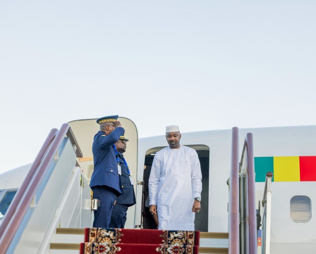 Russie-Afrique : Assimi Goïta arrive à Moscou pour le 3ᵉ sommet