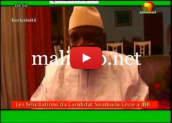 Les felicitations du candidat Soumaila Cissé à IBK