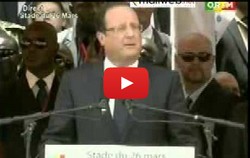 Cérémonie d'investiture de IBK: Discours du président français François Hollande