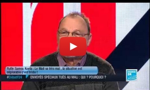 Débat FRANCE 24 : Envoyés spéciaux tués au Mali: Qui ? Pourquoi ?