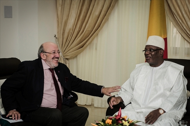 Le député Louis Michel chez IBK : « Nous voulons donner à l’immigration une image positive»