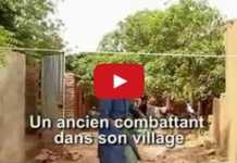 Vidéo – Ancien combattant dans son village