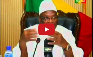 Rencontre entre IBK et la communauté Malienne vivant au Ghana