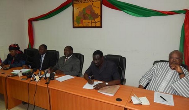 L’opposition dénonce une « volonté du Président du Faso 
