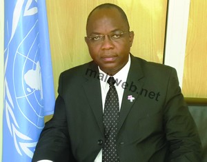 Maxime Houinato, représentant résident du PNUD au Mali 