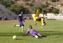 © OUMAR DIOP, AMAP, FOOTBALL, CHAMPIONNAT NATIONAL, ASOM-CSK 0-0, AU STADE MODIBO KEITA