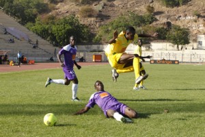 © OUMAR DIOP, AMAP, FOOTBALL, CHAMPIONNAT NATIONAL, ASOM-CSK 0-0, AU STADE MODIBO KEITA