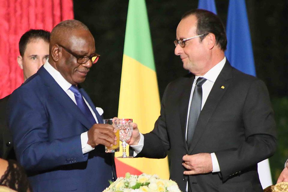 Coopération France-Mali : IBK et Hollande évoquent le retour de l’armée à Kidal