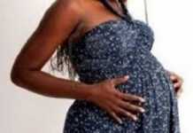Une femme enceinte