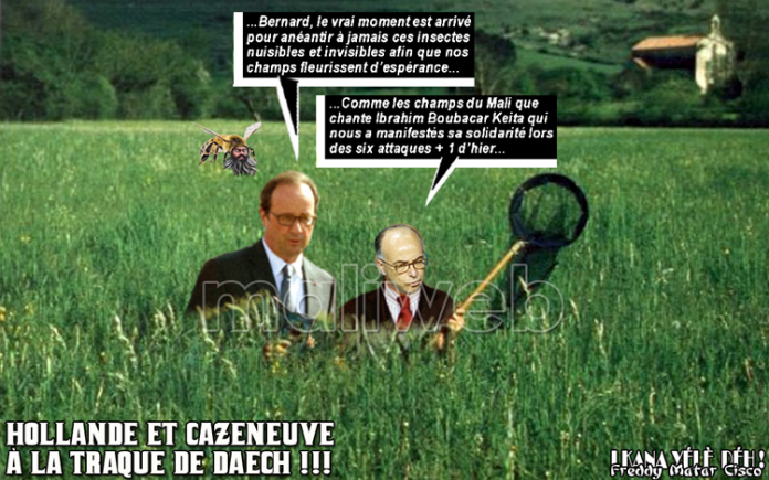 Hollande et Cazeneuve à la traque de Daech