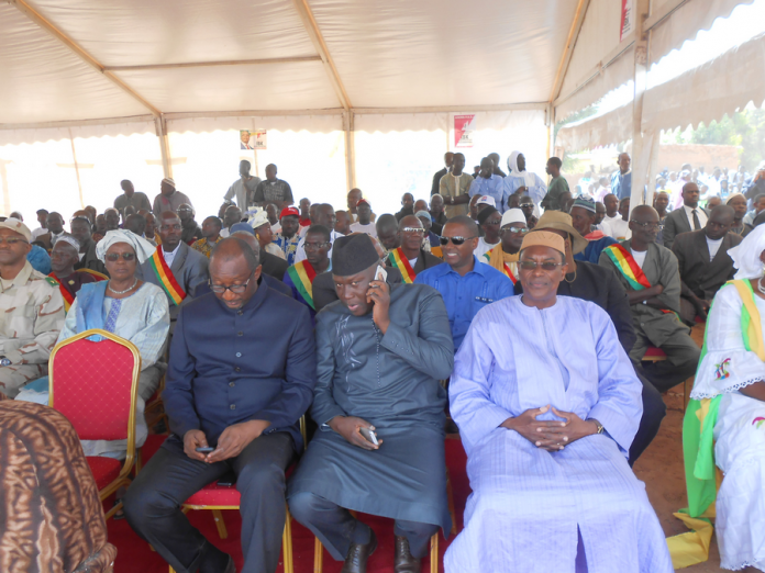 L'acceuil du président IBK à Baraouéli lors de sa première journée de visite dans la région de Ségou