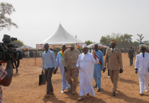 L'acceuil du président IBK à Baraouéli lors de sa première journée de visite dans la région de Ségou