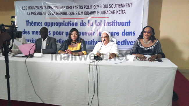 Loi instituant des mesures pour promouvoir le genre : La vision des mouvements de femmes de la majorité présidentielle