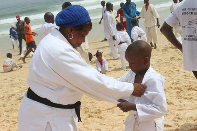 Awa Bathily, judokate : la passion des arts martiaux et de l’humanitaire