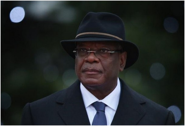 IBK, président de l’Adéma-Pasj, en 2000