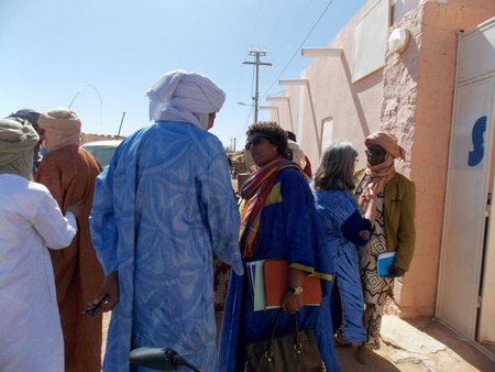 Mbaranga Gasarabwe sur le terrain à Gao et Kidal