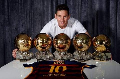 Ballon d’or FIFA 2015 :  Le 60ème pour la FIFA, le 11ème du Barça et le 5ème pour Lionel  Messi