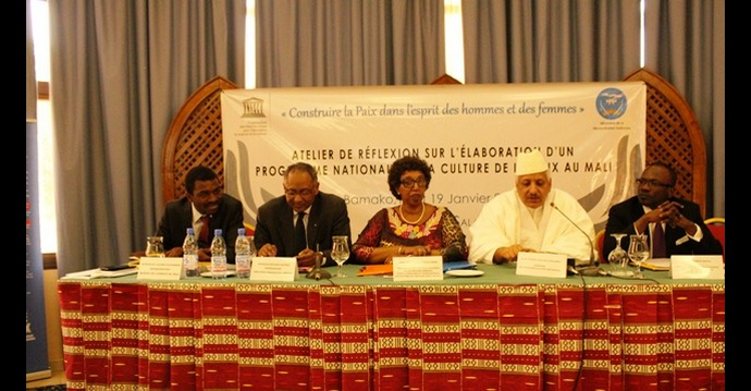 Culture de la paix au Mali : Les axes prioritaires définis