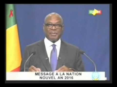Nouvel an 2016: Adresse à la nation de S E M Ibrahim Boubacar KEITA