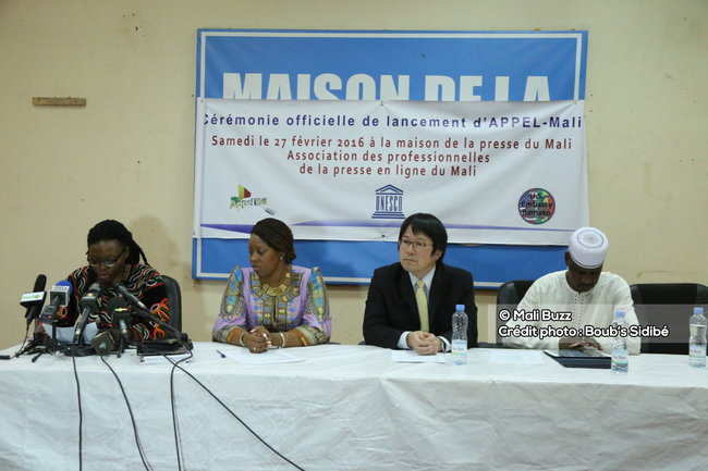 Presse en ligne : lancement officiel de l’Association APPELMali