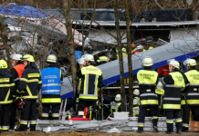 Collision entre deux trains en Bavière, huit morts, 150 blessés