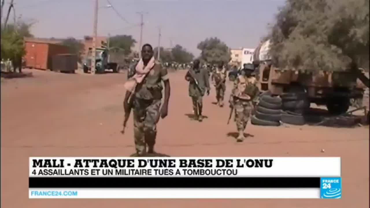 MALI - Attaque d'une base de l'ONU : 4 assaillants et un militaire tués à Tombouctou
