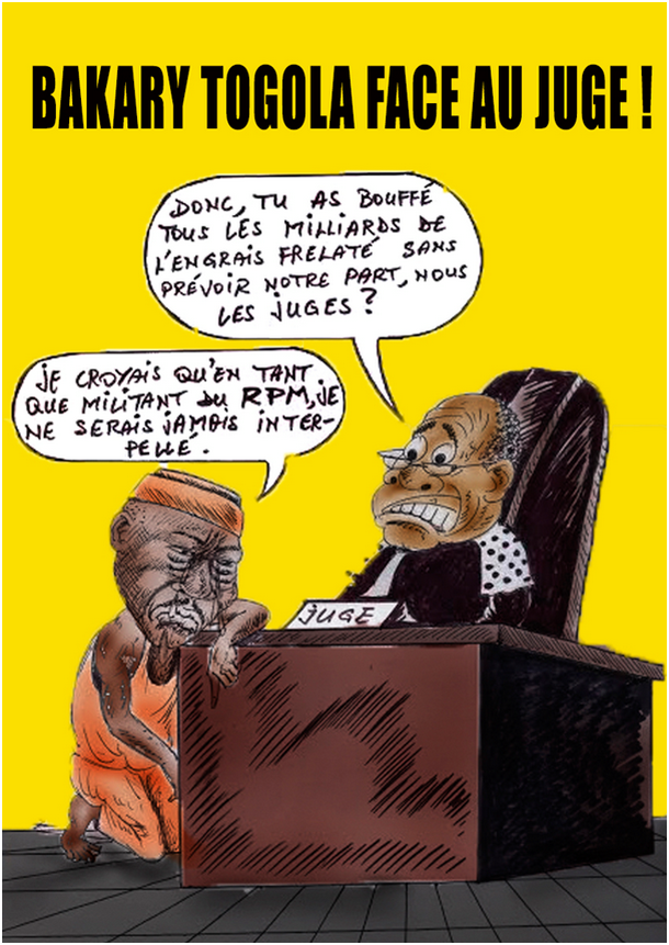 Bakary Togola, de nouveau, face au juge