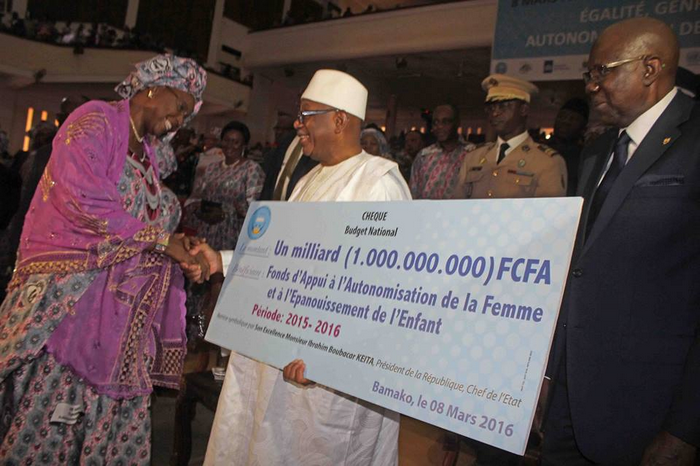 Mouvement IBK 2012 et Promotion de la femme : Les femmes  renouvellent leur confiance à IBK