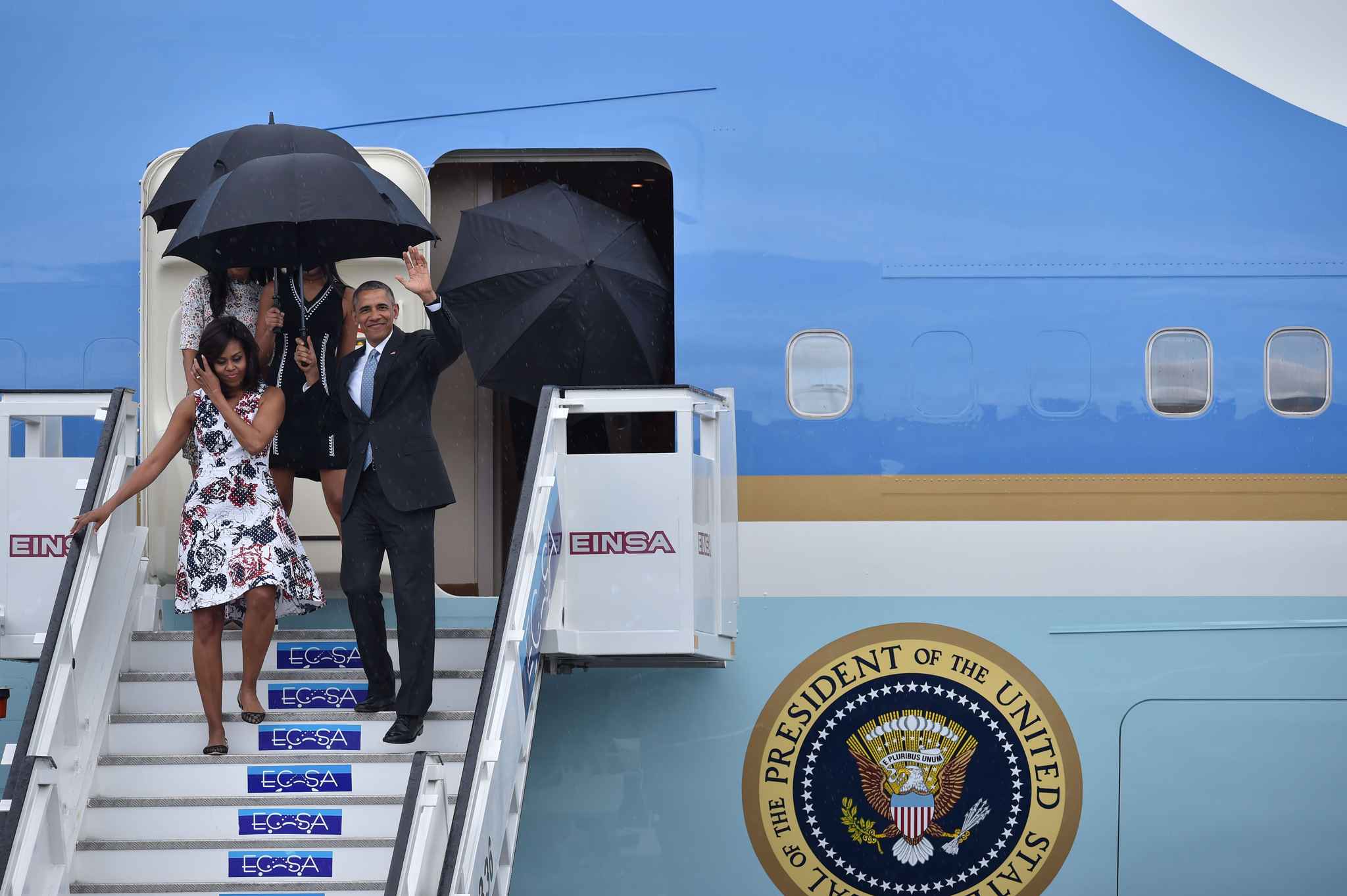 Barack Obama est arrivé à Cuba pour une visite historique