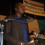 Housseini Amion Guindo lors de la rentrée politique de la Codem à Mopti