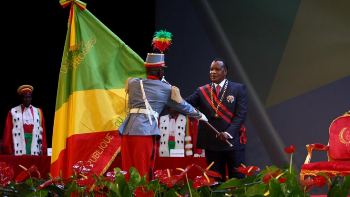 DENIS-SASSOU-NGUESSO Congo-Brazzaville: Denis Sassou-Nguesso investi président