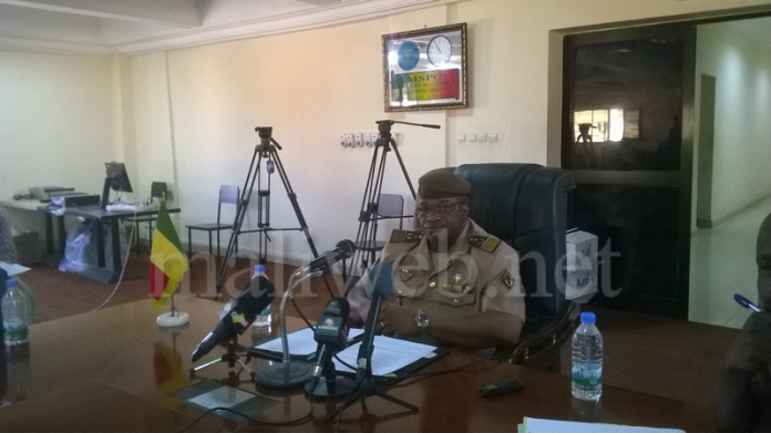 Le Chef d’Etat-major de la Garde Nationale Col major Zoumana Diawara