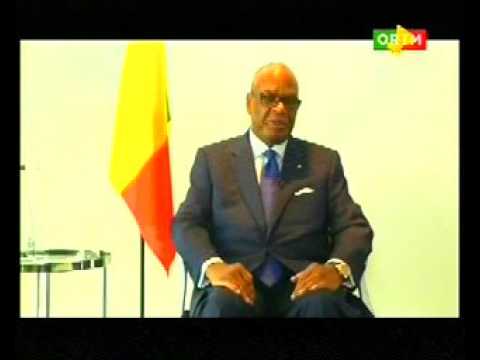 SEM le président IBK s'adresse à la nation depuis la France