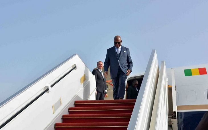 Communiqué de presse : Visite privée de SEM Ibrahim Boubacar Keita en France