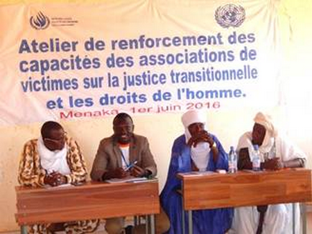 Ménaka : Découverte de la justice transitionnelle par les associations de victimes de la crise