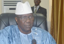 Le Premier ministre Modibo KEITA