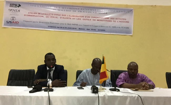 Mise en œuvre de l’accord d’Alger II : La société civile formée pour mieux veiller