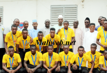 Championne du Dream cup Japon 2016 de football : L'équipe nationale cadette reçue par le ministre des Sports