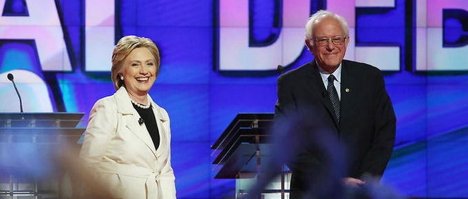 Présidentielle américaine : Hillary Clinton et Bernie Sanders font front commun