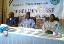 Le ministre de l’Education nationale, Kénékouo dit Barthélémy Togo