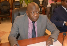 MAMADOU ISMAILA KONATE , le ministre de la Justice et des Droits de l’Homme, Garde des sceaux