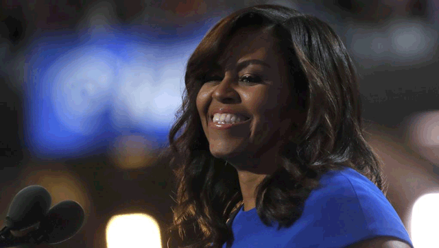 Convention démocrate: Michelle Obama et Bernie Sanders derrière Clinton