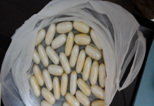 Drogues: Un suspect arrêté avec 37 boulettes de cocaïne dans le ventre