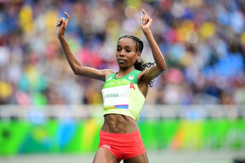 JO 2016 : titre et record du monde pour l’Ethiopienne Almaz Ayana sur 10 000 m